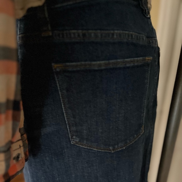 J Crew Distressed Denim Mini Skirt Size 27 - Picture 3 of 4